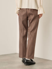 ブラッシュバックストレッチイージーパンツ≪洗濯機で洗える≫