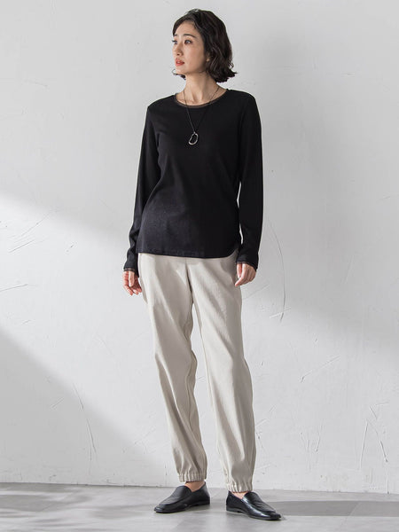 ラメテレコカットソー