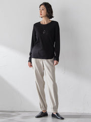 ラメテレコカットソー