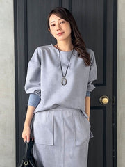 【WEB限定】フェイクスエードプルオーバー≪セットアップ対応≫