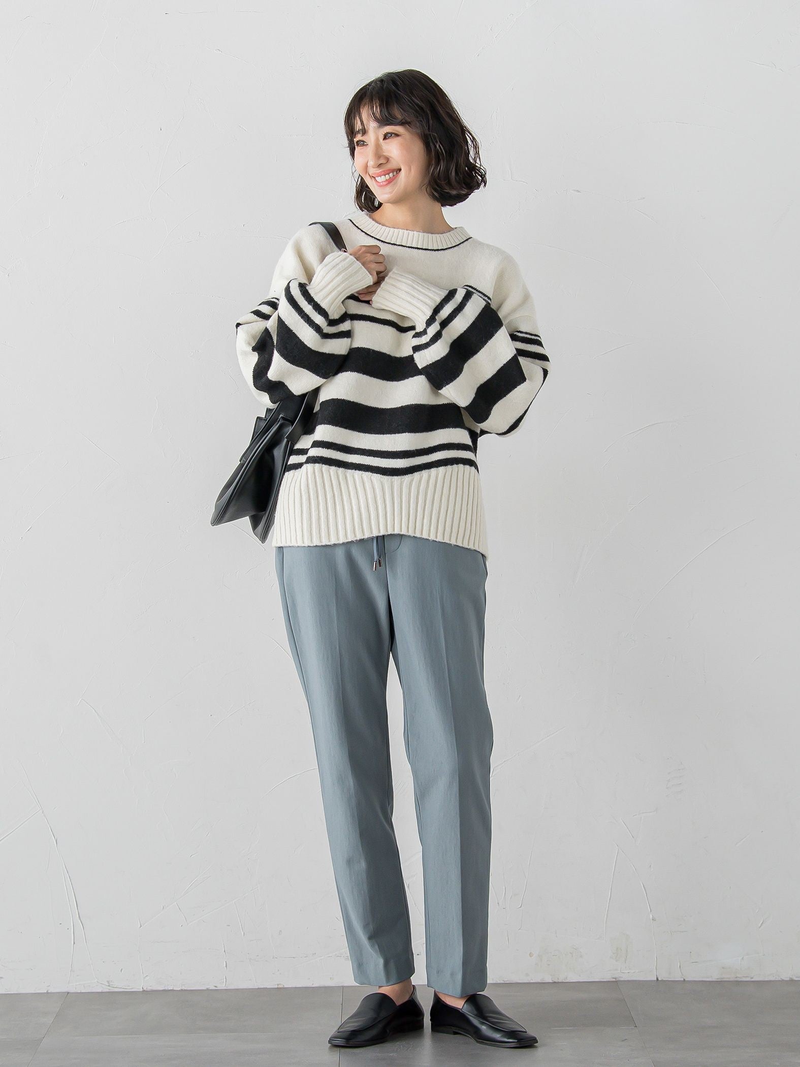 【大きいサイズ】<極>”ラクきれい”裏起毛ジョグパン