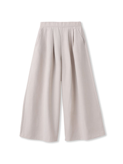 【ゆるっと上品】私に似合うキュロットパンツ≪手洗い可能≫