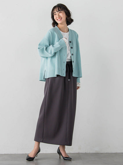 【WEB限定カラーあり】スポンディッシュニットカーディガン