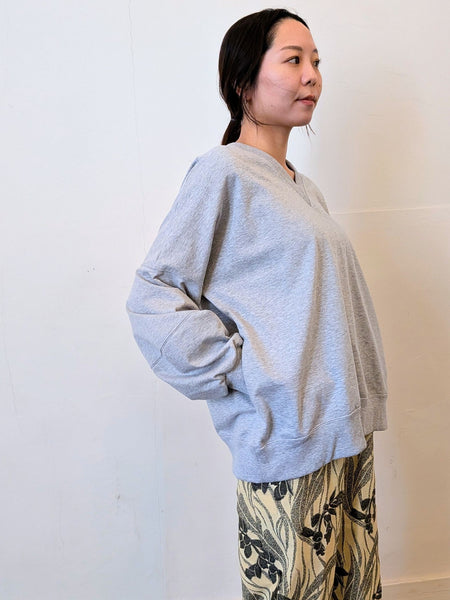 《予約販売》前後2WAY　cocoon sleeve tops 【日本製】