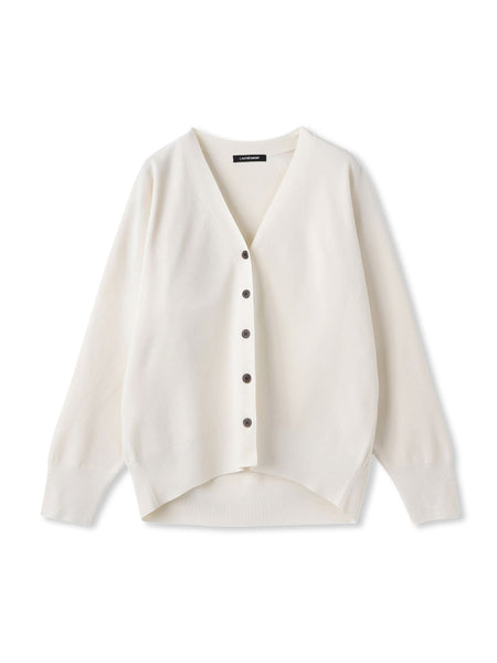 Vネックカーディガン