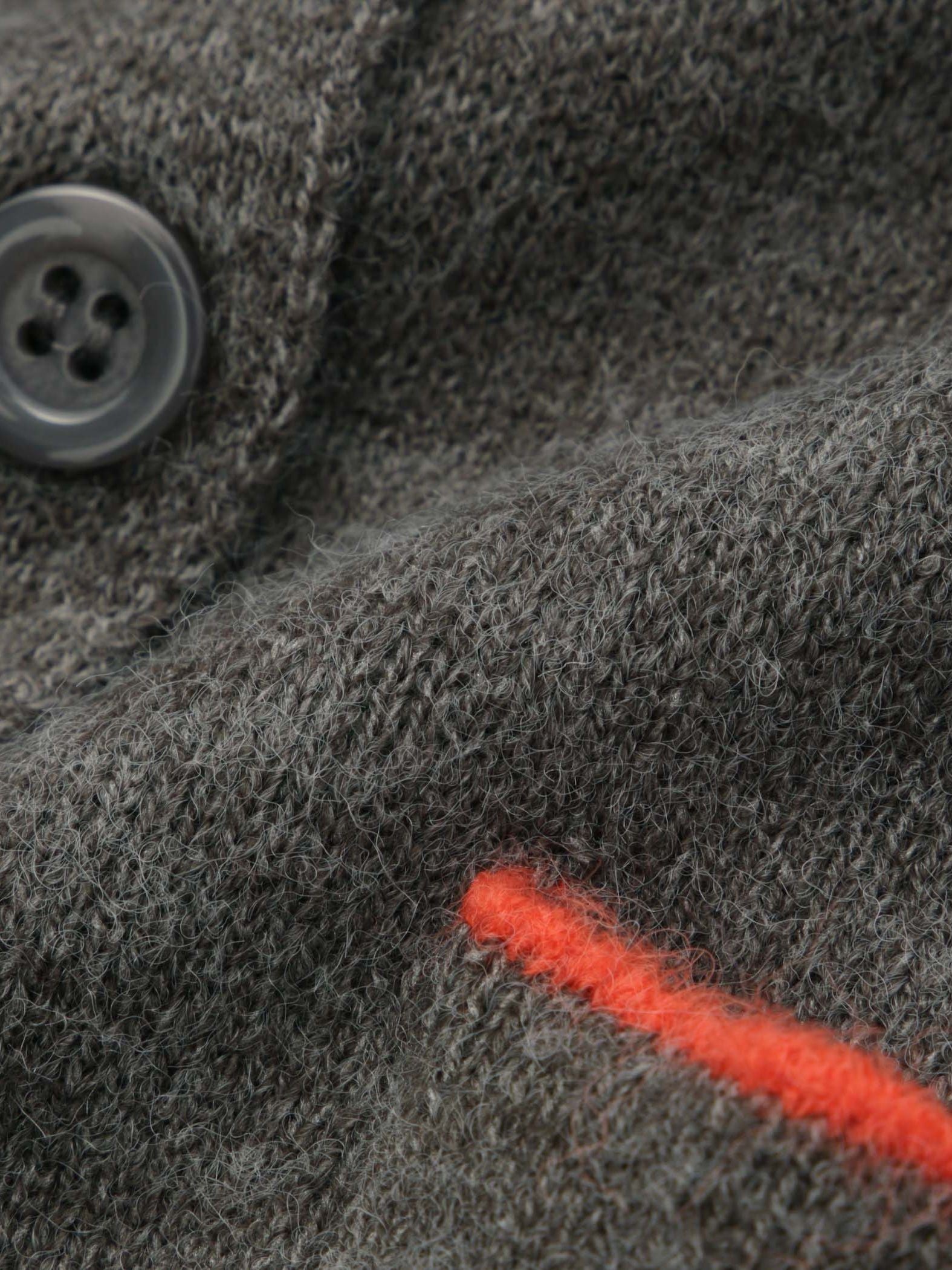 アルパカタッチダブルフェイスニットカーディガン≪手洗い可能≫