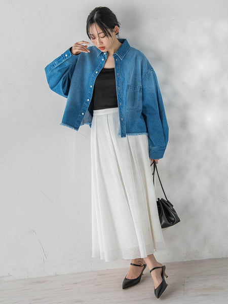 デニムシャツジャケット