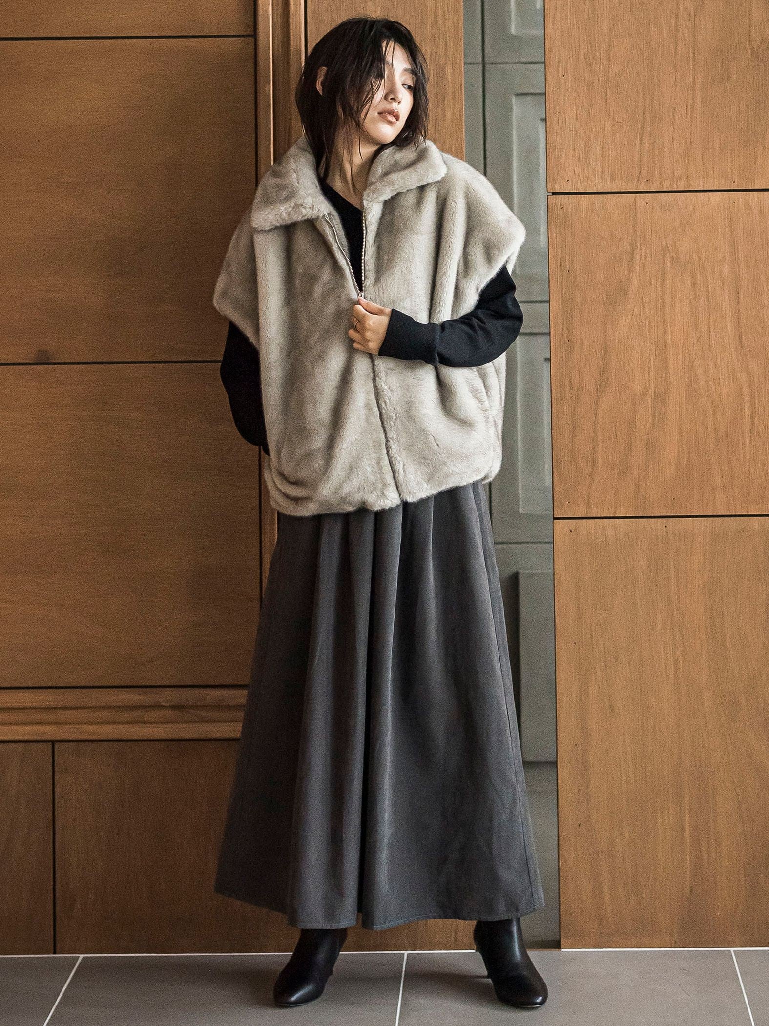 【ゆるっと上品】私に似合うキュロットパンツ≪手洗い可能≫