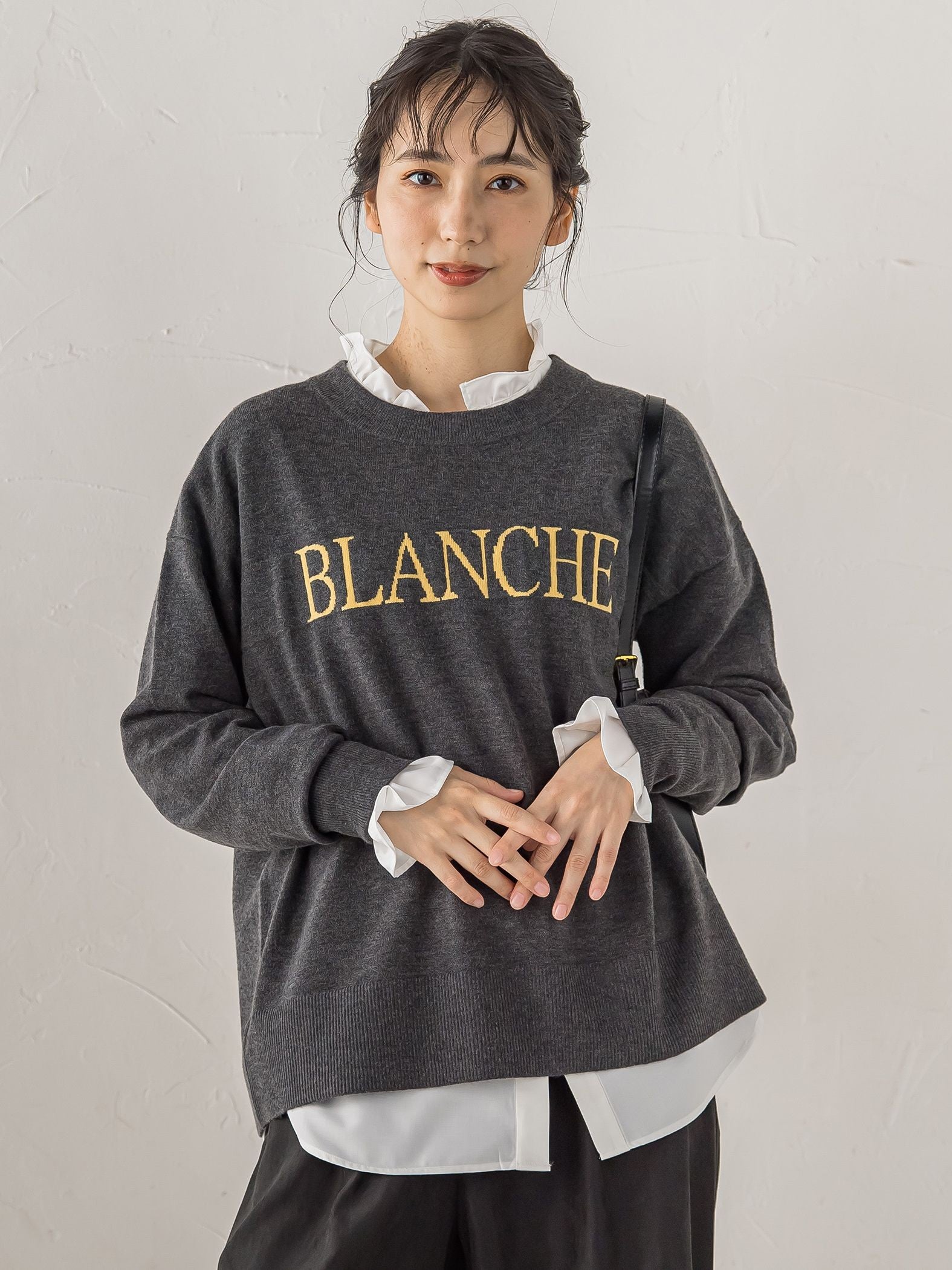 スーパーストレッチロゴニット