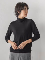 【大きいサイズ/受注会限定】カシミヤシルクシアージャージカットソー
