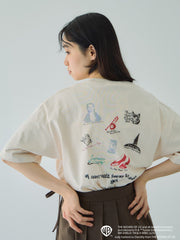 OZTMマルチプリントTシャツ≪洗濯機で洗える≫