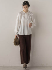 ブレードブラウス≪洗濯機で洗える≫