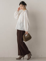 ブレードブラウス≪洗濯機で洗える≫