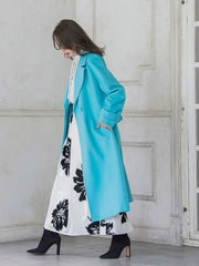 ビッグフラワーフロッキースカート