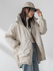 中綿リバーシブルコート≪手洗い可能≫