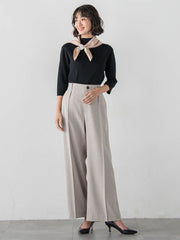 リネンライクオックスパンツ