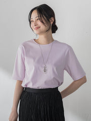 汗ジミ軽減カットソー