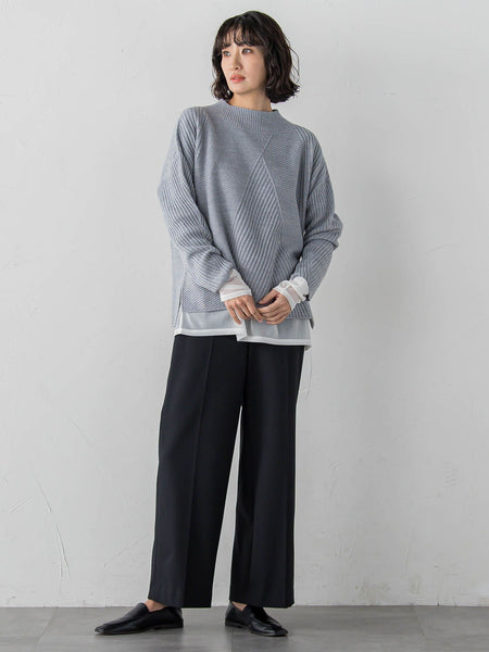 【大きいサイズ】【biyori】ピクシエスタワイドパンツ