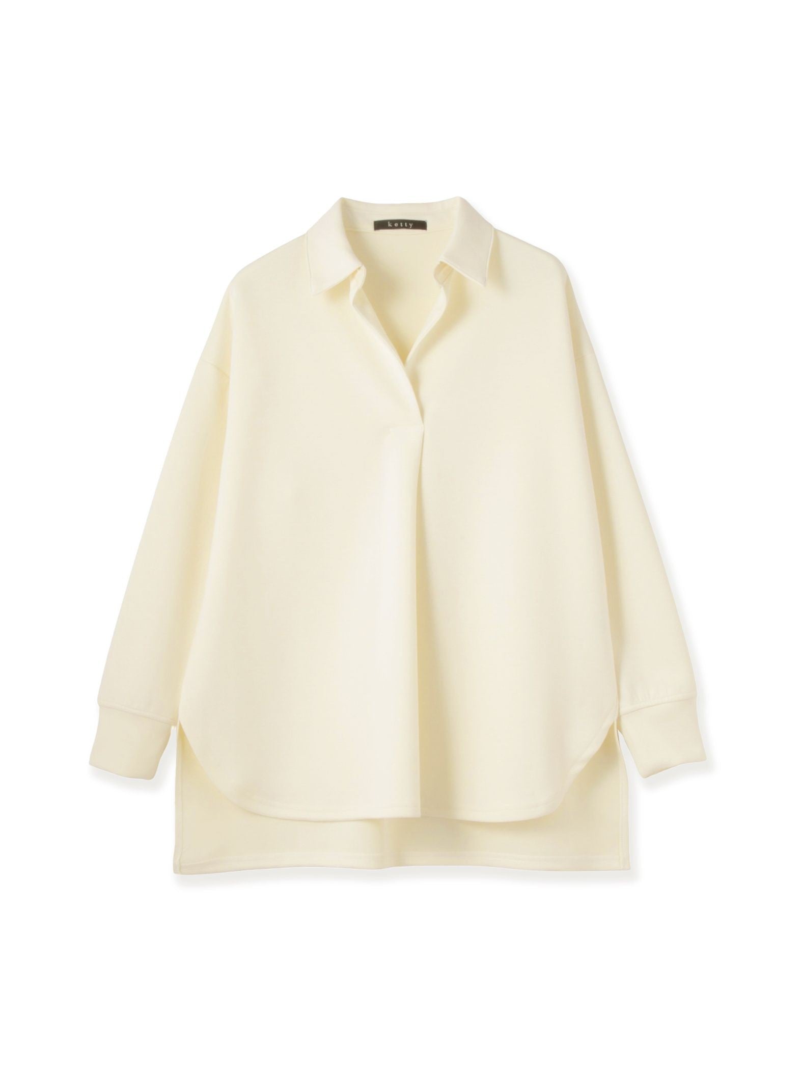 【SET】ダンボールニットスキッパートップ×スカート2ピース