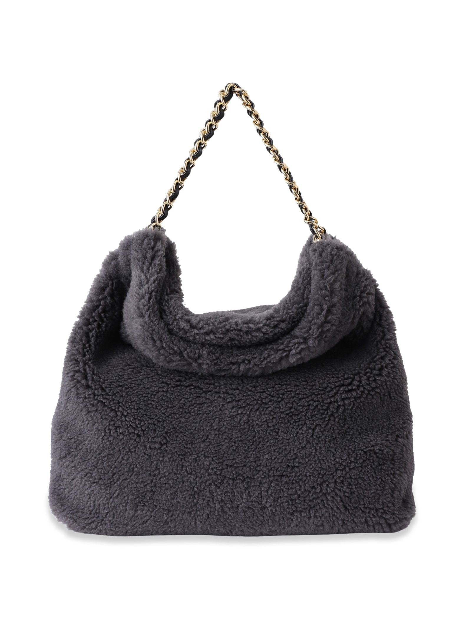 【WEB限定】【VIOLAd'ORO】エコムートン チェーンショルダートートM ELMO / V-8680