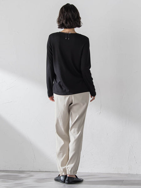 ラメテレコカットソー