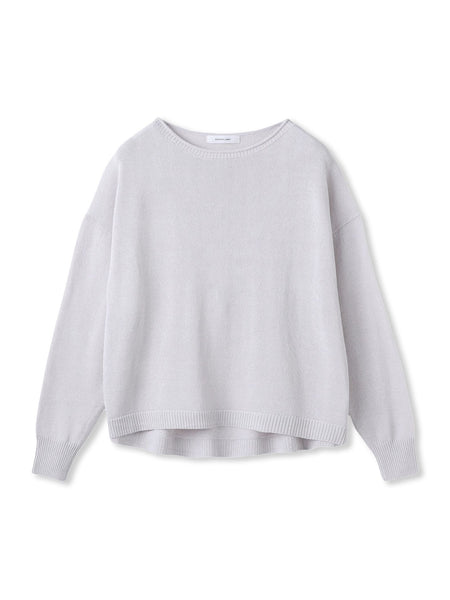 ペーパーブレンドルーズニットプルオーバー