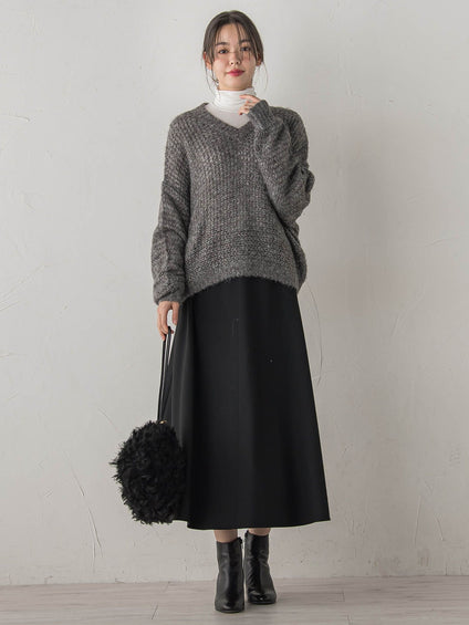 ウォッシャブルベア天竺カットソー≪洗濯機で洗える≫