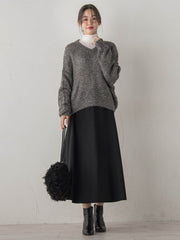 ウォッシャブルベア天竺カットソー≪洗濯機で洗える≫