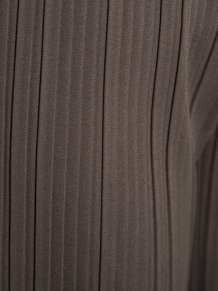 【WEB限定】裏起毛プリーツパンツ≪手洗い可能≫