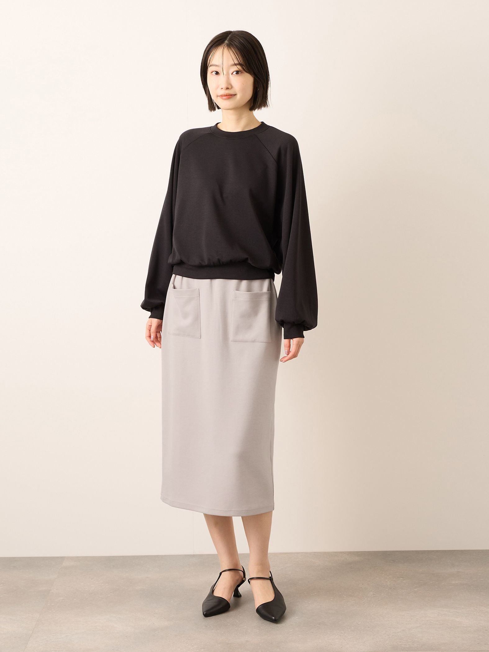 《予約販売》【ふんわり、きちんと。】ライトダンボールスカート≪手洗い可能≫