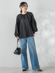 ブレードブラウス≪洗濯機で洗える≫