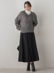 ウォッシャブルベア天竺カットソー≪洗濯機で洗える≫