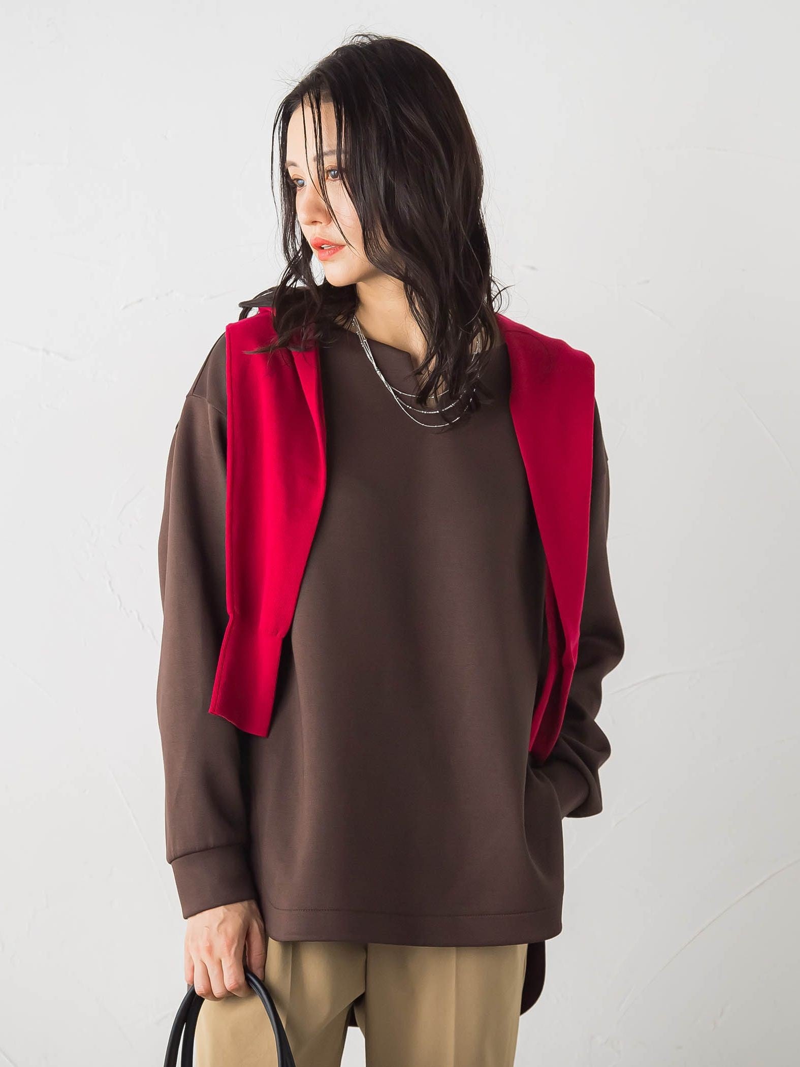 【WEB限定】ふんわリッチプルオーバー