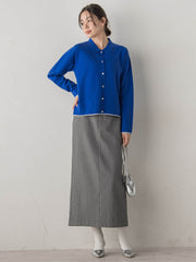 裏起毛タイトスカート≪手洗い可能≫