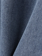 デニムワイドパンツ≪洗濯機で洗える≫