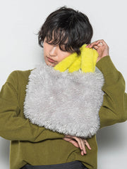 バイカラーエコファートートバッグ　S