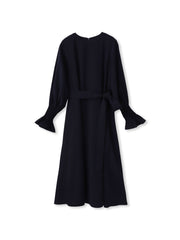 スモッキングスリーブワンピース