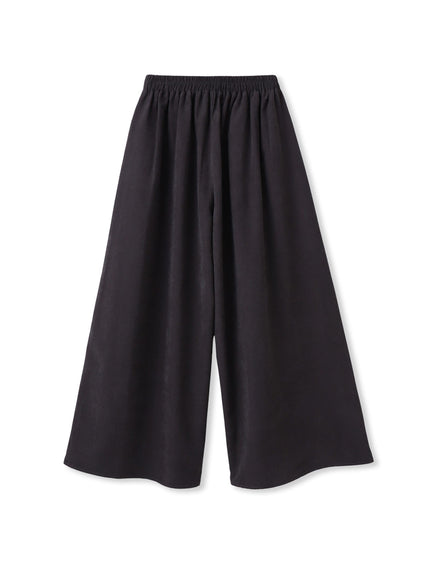 【ゆるっと上品】私に似合うキュロットパンツ≪手洗い可能≫