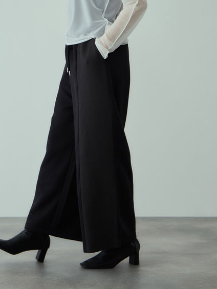 軽量ボンディングイージーワイドパンツ≪洗濯機で洗える