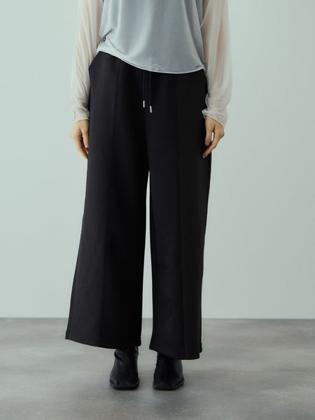 軽量ボンディングイージーワイドパンツ≪洗濯機で洗える