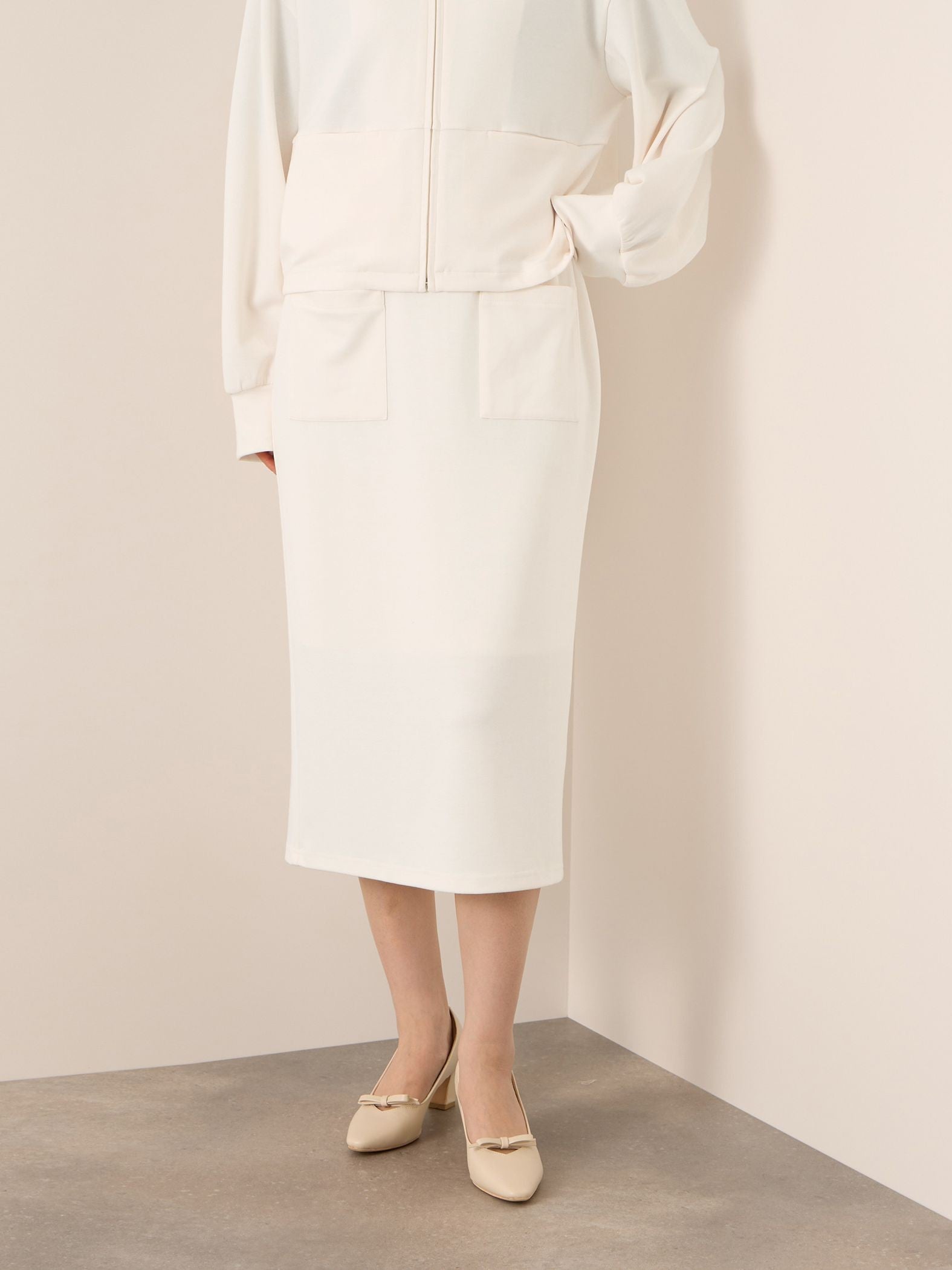 《予約販売》【ふんわり、きちんと。】ライトダンボールスカート≪手洗い可能≫