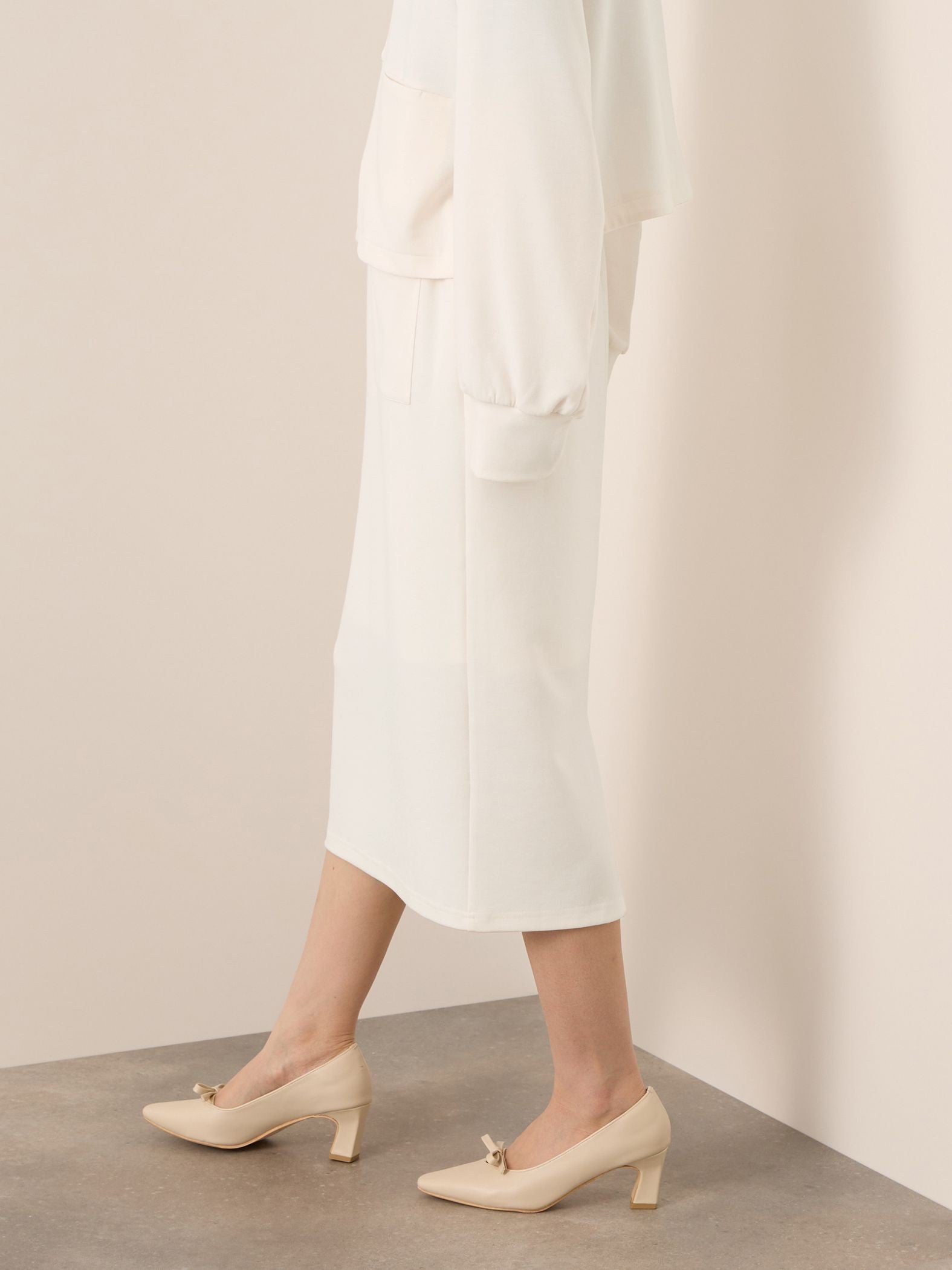 《予約販売》【ふんわり、きちんと。】ライトダンボールスカート≪手洗い可能≫