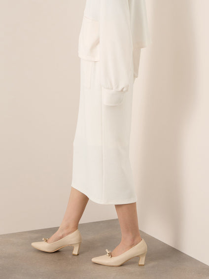 《予約販売》【ふんわり、きちんと。】ライトダンボールスカート≪手洗い可能≫