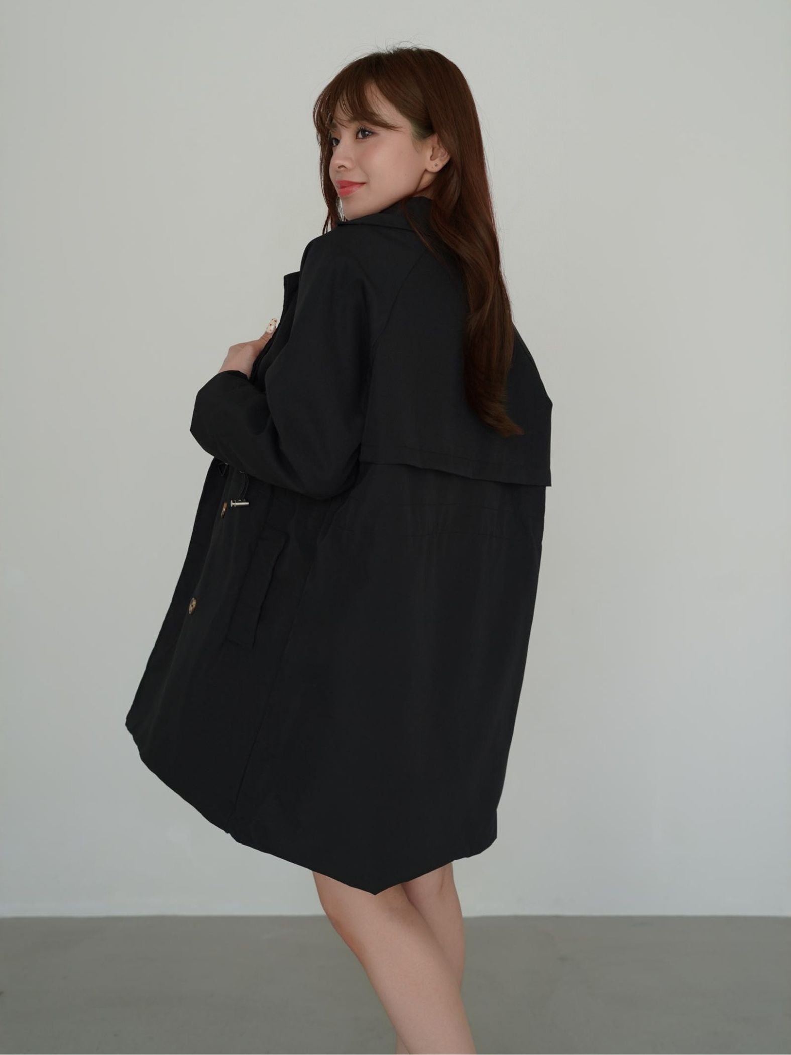 Middle Trench Coat