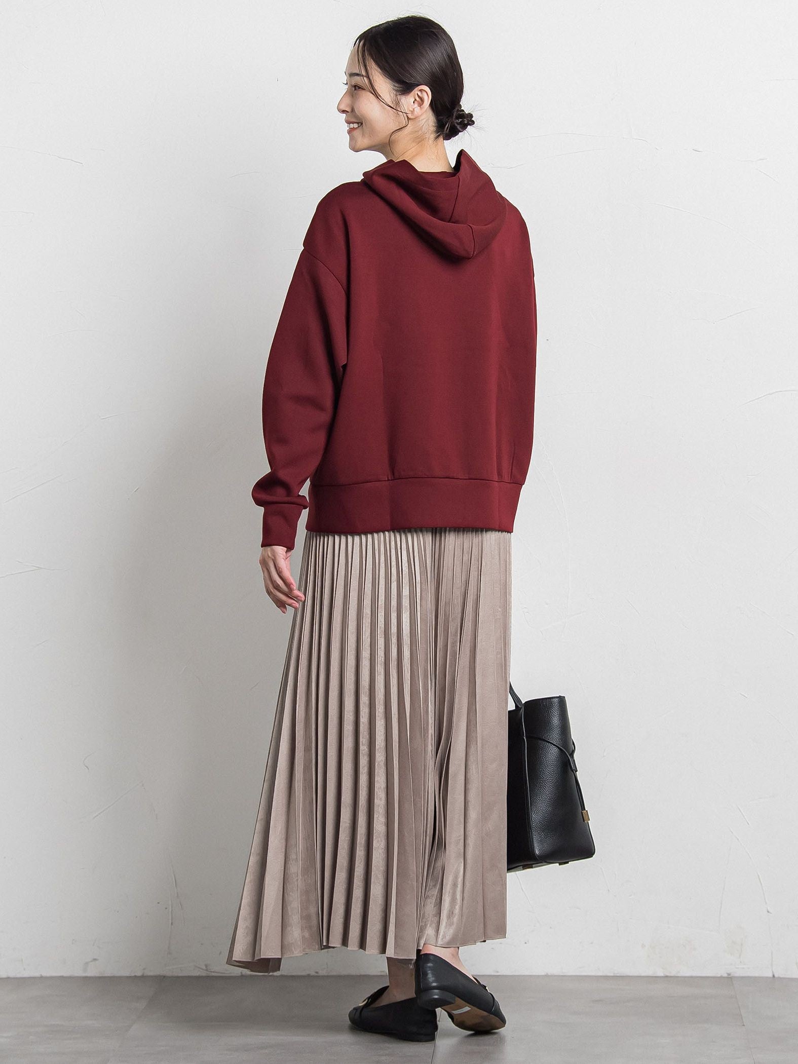 【WEB限定】ふんわリッチパーカー≪手洗い可能≫