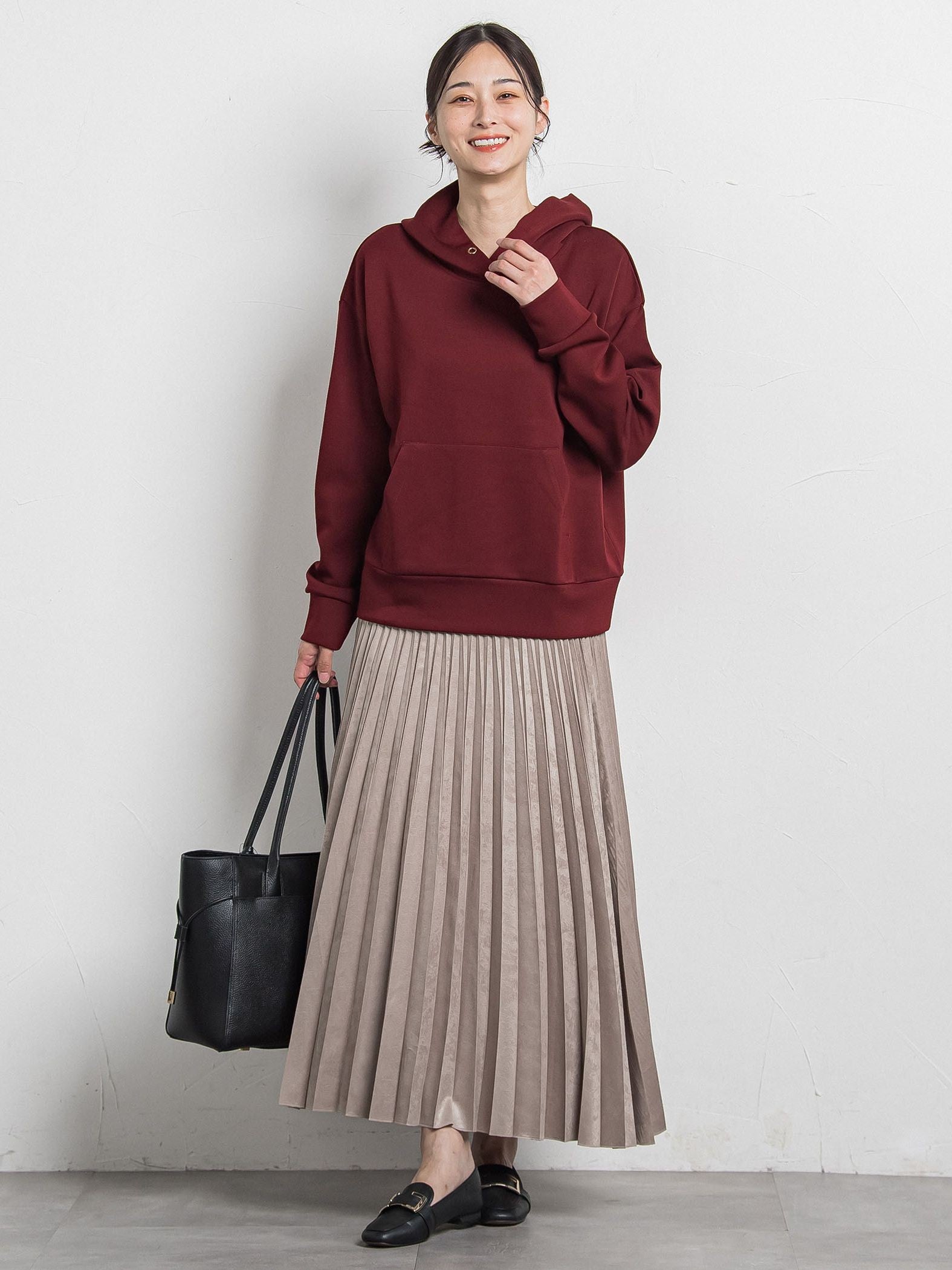 【WEB限定】ふんわリッチパーカー≪手洗い可能≫