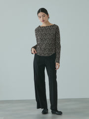 アニマルソウガラボートネックプルオーバー≪手洗い可能≫