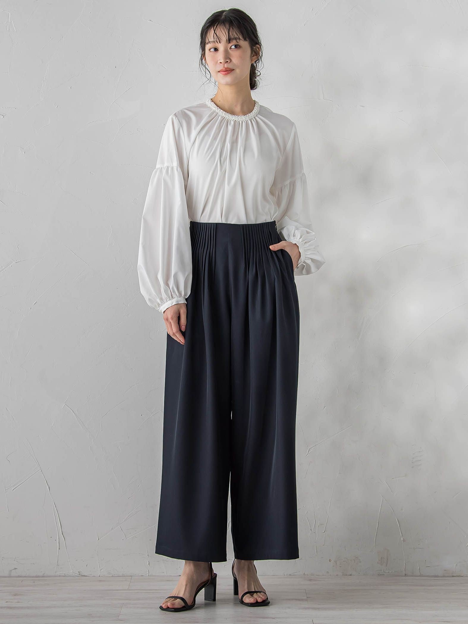 ストレッチツイルパンツ≪洗濯機で洗える≫