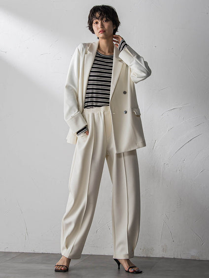 ”肌が喜ぶ”前後2WAYクルーネックロンT≪手洗い可能≫