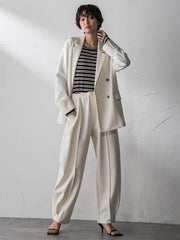 ”肌が喜ぶ”前後2WAYクルーネックロンT≪手洗い可能≫